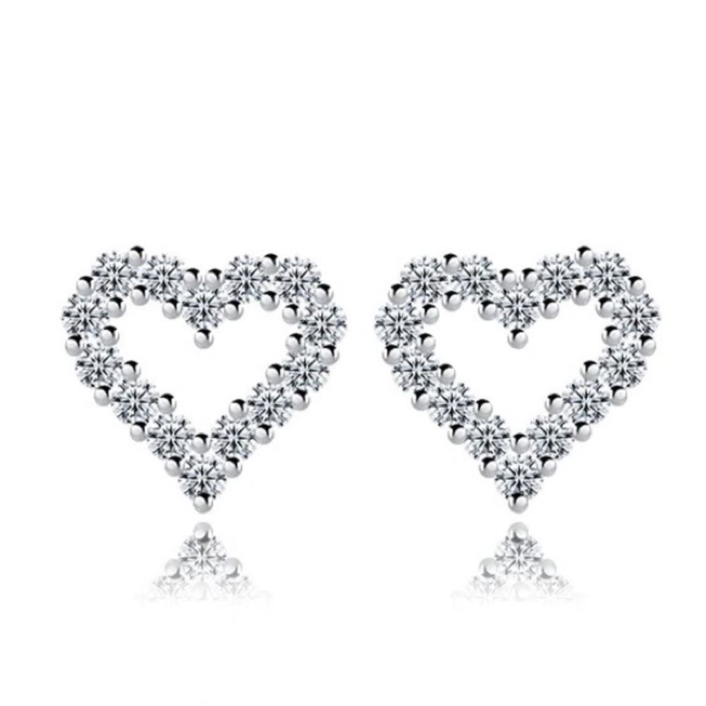 Heart Stud Earrings
